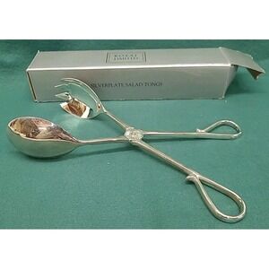 Royal‎ Limited Silverplate Salad Tongs